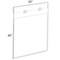 Azar Displays 30"W x 40"H Wall Mounted Poster Frame. Mounting Hardware Included. 182740 - alternate 1